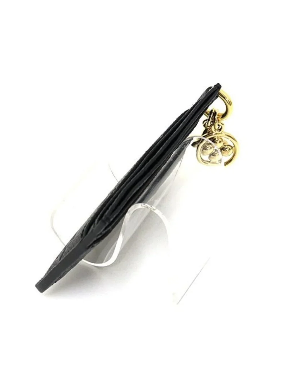 Louis Vuitton Card Holderlv Charm Monogramempreinte Noir Black